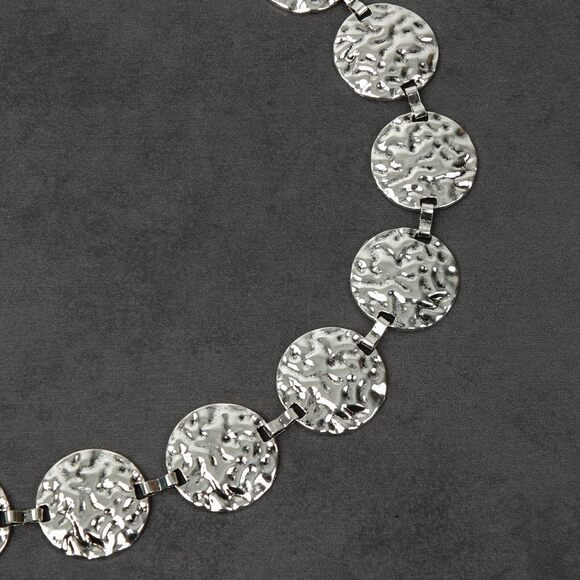 Silver Fashion Metal Waist Chain Belt Blouse Dress Sweater Chain Belt Punk🐳 - Picture 4 of 8